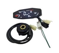 Motocicleta Odómetro Odómetro Y Velocímetro Digital Universal De 12 V Para Motocicletas 1, 2 4 Cilindros Para KR200