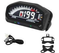 Motocicleta Odómetro Tacómetro LED Universal para Motocicleta, cuentakilómetros con retroiluminación y Panel Digital ODO, para 1, 2 4 Cilindros