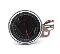 Motocicleta Odómetro Tacómetro Universal Para Motocicleta De 12 V Con Retroiluminación LED Azul, Contador Revoluciones 1000 RPM, Electrónico, Medidor