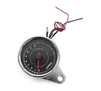 Motocicleta Odómetro Tacómetro Universal Para Motocicleta De 12 V Con Retroiluminación LED Azul, Contador Revoluciones 1000 RPM Y Electrónico