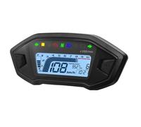 Motocicleta Odómetro Universal 10000RPM Motocicleta Indicador Cuentakilometros Tacometro Con Sensor Digital Tablero De Instrumentos Para 2,4 Cilindros