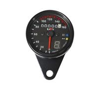 Motocicleta Odómetro Velocímetro Odómetro universal para motocicleta, tacómetro digital con retroiluminación LED, accesorios para