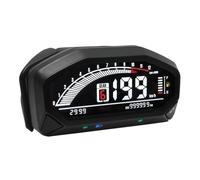 Motocicleta Odómetro Velocímetro Tacómetro LED universal para motocicleta, retroiluminación digital, odómetro para 1, 2 4 cilindros, medidor de velocidad, RPM