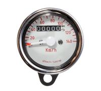 Motocicleta Odómetro Velocímetro Universal Motocicleta odómetro indicador Doble Contador retroiluminado Moto para Cross cuatriciclos Accesorios para Paneles Personalizados