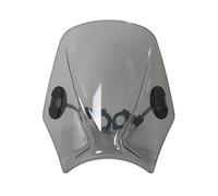 Motocicleta Pantalla Protectora Parabrisas para HYOSUNG GV250 Aquila 2000-2023 ST700I 2011-2023 Parabrisas Deportivo Compacto Retro para Motocicletas(Light Grey)