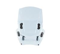 Motocicleta Pantalla Protectora Parabrisas para XJR1300 XJ600N CB1000R CBR650R para Bajaj Dominar 400 Parabrisas Bicicleta Scooter Y Motocicleta con Soporte Ajustable Deflector(Smoke)