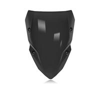 Motocicleta Pantalla Protectora Parabrisas para Z500 SE Z 500 2024 2025 Parabrisas Delantero Elevado Motocicleta Deflectores De Viento Carenado Y Alerón Delantero Motocicleta Deflector Viento(Black)