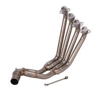 Motocicleta para CB650F CB650R CBR650 CBR650F 2014 15 16 17 18 2019 2020 21 22 S&istema De Escape 51mm Tubo Conexión Frontal Acero Inoxidable