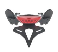 Motocicleta para Ducati para Diavel 1260 2019 2020 2021 2022 Soporte El Marco Matrícula Luz Trasera Integrada Portamatrículas Y Luz Trasera Corta