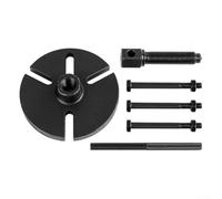 Motocicleta para extractor magnético para Suzuki Neptune, herramienta de extracción de volante, construcción de metal, juego de 6 piezas, conector hexagonal negro, kit de reparación de motor