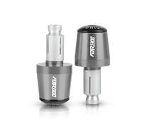 motocicleta Para FJR 1300 FJR1300 FZ1 FAZER Accesorios De Motocicleta Empuñaduras De Manillar De 22 Mm Tapa De Extremo De Barra Para FJR1300 FJR 1300 extremo del mango(Grey)