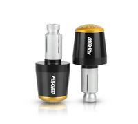 motocicleta Para FJR 1300 FJR1300 FZ1 FAZER Accesorios De Motocicleta Empuñaduras De Manillar De 22 Mm Tapa De Extremo De Barra Para FJR1300 FJR 1300 extremo del mango(Black Gold)