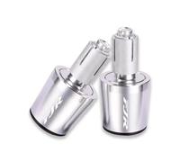 motocicleta Para FJR1300 FJR 1300 2004-2015, Tapas De Extremo De Manillar CNC Para Motocicleta, Empuñaduras De Manillar, Accesorios extremo del mango(Silver)