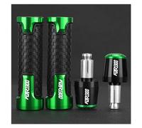 motocicleta Para FJR1300 FJR 1300 A 1995-2024 2023 2017 2016 2015 Accesorios Para Motocicleta: Puños De Manillar De 22 Mm, Tapas De Extremo De Manillar extremo del mango(Green)