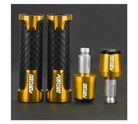 motocicleta Para FJR1300 FJR 1300 A 1995-2024 2023 2017 2016 2015 Accesorios Para Motocicleta: Puños De Manillar De 22 Mm, Tapas De Extremo De Manillar extremo del mango(Gold)