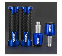 motocicleta Para FJR1300 FJR 1300 A 1995-2024 2023 2017 2016 2015 Accesorios Para Motocicleta: Puños De Manillar De 22 Mm, Tapas De Extremo De Manillar extremo del mango(Blue Blue)