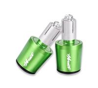 motocicleta Para Hornet CB600F CB600 CB599 Goldwing GL1800 Hornet 600, Tapas De Extremo De Manillar De Motocicleta CNC extremo del mango(Green)