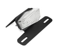 Motocicleta para Kawasaki KLX125 D-Tracker 125 KLX 2010 2011 12 13 2014 2015 2016 Soporte para Matrícula con Luz Trasera De Señal Giro Eliminador Guardabarros