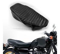 Motocicleta para Kawasaki W800 W650 W400 Todos Los Años Funda De Asiento Repuesto Negro/marrón