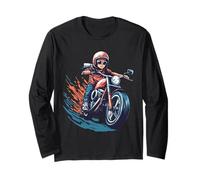 Motocicleta para Manga Larga