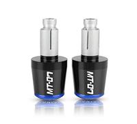 motocicleta Para MT-07 MT07 2018-2020 2021 2022 2023 78 ''22MM Manillar Grip Cap End Balance Plug Slider Motocicleta Manillar Extremo extremo del mango(Black Blue)
