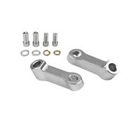 Motocicleta Para NC750 NC700S NC750X NC 750 X Soporte Extensión Espejos Retrovisores Extensión Espejo Retrovisor Motocicleta Accesorios(PLATA)