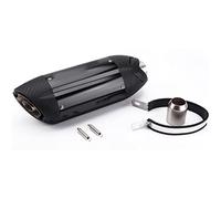 Motocicleta para R1 R3 FZ6 Nmax MT07 R25 Mt09 36-51mm Universal 51mm Tubo Silenciador De Escape 370mm Dirt Pit Bike Scooter