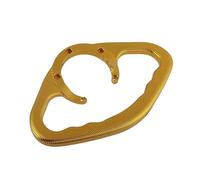 Motocicleta para R1 R3 R6 R25 MT 03 07 09 MT07 Motocicleta Pasajero Trasero Tanque Gasolina Reposabrazos Barra Agarre Manillar Empuñadura(Oro)
