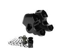 Motocicleta Para R1300GS R 1300 GS 2024 Kit Abrazaderas Elevadores Manillar Clip Altura Extensión Manillar Ajuste Posición Asiento Motocicleta Accesorios(Negro)