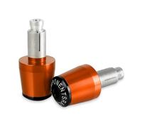 motocicleta Para SUZUKI DRZ 400S 400SM DR-Z 400 CNC Alumiunm Enchufes Motocicleta 7/8 ''22mm Manillar Manillar Puños Tapa Extremos extremo del mango(Orange)