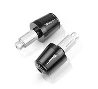 motocicleta Para TENERE700 TENERE 700 2019-2020 Accesorios De Motocicleta 7/8 "22mm Perilla De Manillar Agarre Tapa De Barra Enchufe Final extremo del mango(Black)