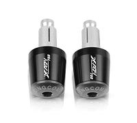 motocicleta Para X-ADV XADV 750 2017-2022 2021 22mm Motocicleta 7/8 * 22mm Manillar Final Deslizador Manillar Final Manillar Cubierta extremo del mango(Black-Gali)