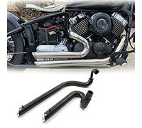 Motocicleta para Yamaha V Star 650 XVS650 XVS400 DS650 400 Drag, Kit De Tubo Escape para Todo El Año, Silenciadores
