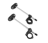 Motocicleta Parabrisas Kit Montaje Parabrisas Carenado Universal para Motocicleta Soporte para Bicicleta Calle con Manillar 22MM 25MM Y 28MM Motocicleta Deflector