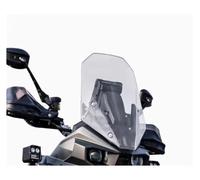 Motocicleta Parabrisas para Colove para Kove para KY800X para Rally para KY800 X Parabrisas Motocicleta Deflectores Viento Visera Cupula Deflector(45cm Transparent)