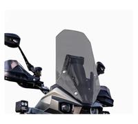 Motocicleta Parabrisas para Colove para Kove para KY800X para Rally para KY800 X Parabrisas Motocicleta Deflectores Viento Visera Cupula Deflector(55cm Smoke Grey)