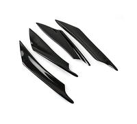 Motocicleta Parabrisas para Yamaha para R3 para Scooter Spoiler Universal Motocicleta Winglet ala Delantera Deflector De Aire Kit De Fibra De Carbono Deflector (Color : B)