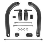 Motocicleta Parachoques Deslizador Marco Protección Motor Para Kawasaki Protector Almohadilla Barras Choque Parachoques Motocicleta Para Z650 RS 2021-2024 2023 Protector Motor(Negro)