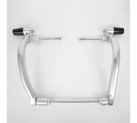 Motocicleta Parachoques Para Kawasaki Para Z650RS 2021-2024 Protector Motor Motocicleta Marco Deslizante Parachoques Choque Protector Almohadilla Protección Motor Bumper Frame(Plata)