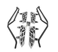 Motocicleta Parachoques para Zontes 350D 350M 350E 150D 150M 368E 360M Carretera Barra Choque Protección Motor Marco Parachoques Carenado Protector Barras Barra Choque(350*D-Black)