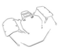 Motocicleta Parrilla Portaequipaje para B&MW para F850GS LC F750GS LC 2018 2019 2020 2021 2022 2023 Portaequipajes para Motocicleta Alforja Caja De Equipaje Soporte(Silver)