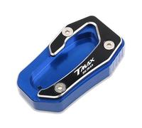 Motocicleta Parte Almohadilla Extensión Caballete Lateral Motocicleta Para Yamaha TMAX530 T-MAX530 TMAX 530 SX DX 2017-2023 Placa Ampliación Base Placa Soporte Caballete Lateral