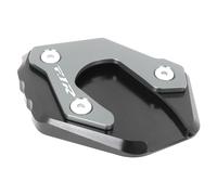 Motocicleta Parte Almohadilla Soporte Para Caballete Lateral Motocicleta Para Yamaha FJR1300 FJR 1300 2001-2019 Placa Extensión Y Ampliación Base Placa Ampliada Caballete Lateral(Titanio)