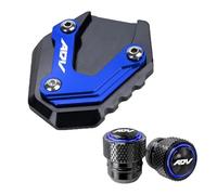 Motocicleta Parte Soporte Lateral Para Pata De Cabra Motocicleta Para ADV 350 ADV350 2021-2026 Placa Extensión, Tapa Válvula Placa Soporte Caballete Lateral