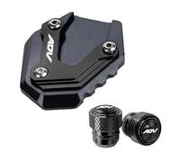 Motocicleta Parte Soporte Lateral Para Pata De Cabra Motocicleta Para ADV 350 ADV350 2021-2026 Placa Extensión, Tapa Válvula Placa Soporte Caballete Lateral