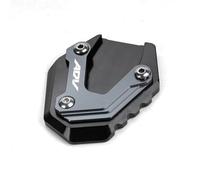 Motocicleta Parte Soporte Lateral Para Pata De Cabra Motocicleta Para ADV 350 ADV350 2021-2026 Placa Extensión, Tapa Válvula Placa Soporte Caballete Lateral