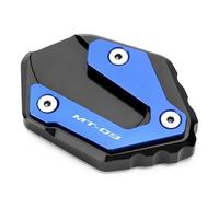 Motocicleta Parte Soporte Lateral Para Pata De Cabra Para Yamaha MT-09 MT09 MT 09 2014-2025 Extensor Caballete Para Pie Ampliar Placa Soporte Caballete Lateral