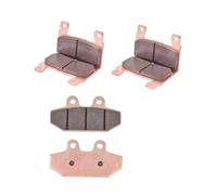 Motocicleta Pastillas freno Para FXST Para Softail Para Standard 2019-2022 Para FLHC Para Heritage Para Classic 2018-2020 Pastillas De Freno(Copper one set)