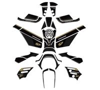 Motocicleta Pegatina Kit Completo De Adhesivos Carenado Para YAMAHA Tracer9, Tracer 9GT Y + 2021-2023 Protector Depósito Combustible, Almohadilla Protector De Depósito(Color 10)