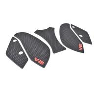 Motocicleta Pegatina Motocicleta Adhesivo Depósito Combustible Para Ducati Para Panigale V2 V2S 2025 Calcomanía Protectora Lateral Goma Almohadilla Tracción Protector De Depósito